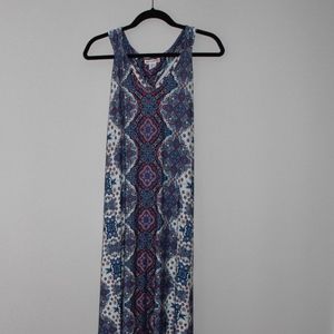 Patterned Maxi Dress